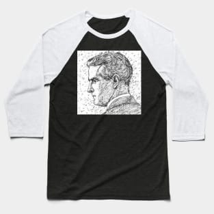 F. SCOTT FITZGERALD - pencil portrait Baseball T-Shirt